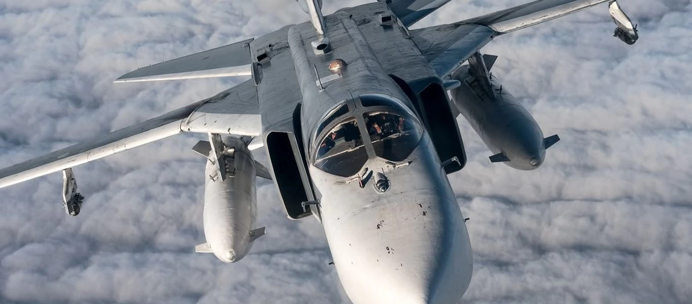 Ρωσία: Κατέπεσε και συνετρίβη βομβαρδιστικό αεροσκάφος Su-24 – Σώοι οι πιλότοι